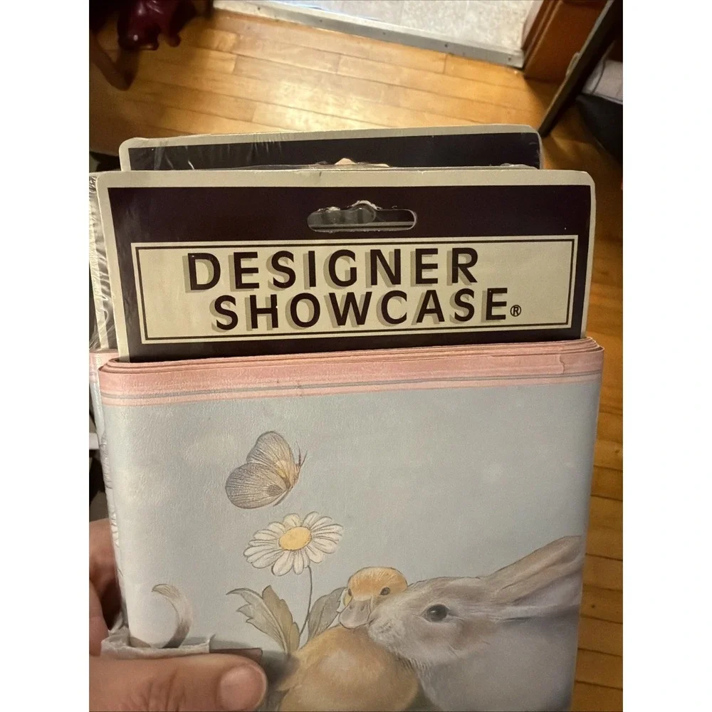 3 Pkg Rustic Farmhouse Bunny And Chick Decorative Wallpaper Border Country Chic